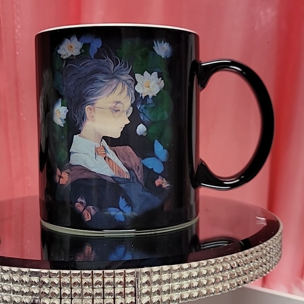 1802 Harry Potter and Hermione Granger Anime-Style Ceramic Mug | Holds 20 Ounces